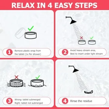 Aromatherapy Shower Steamers Gift Set - 18 Pack