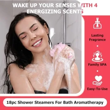 Aromatherapy Shower Steamers Gift Set - 18 Pack