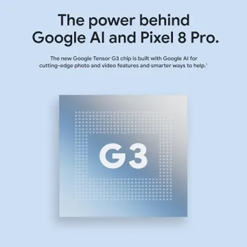 Google Pixel 8 Pro - Unlocked 5G Smartphone with Exceptional Camera