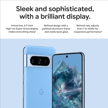 Google Pixel 8 Pro - Unlocked 5G Smartphone with Exceptional Camera