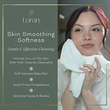 Soft Bamboo Washcloth Set for Luxurious Facial Cleansing