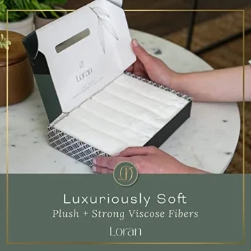 Soft Bamboo Washcloth Set for Luxurious Facial Cleansing