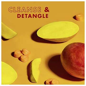 Shea Moisture Kids Shampoo - Extra-Nourishing Shea Butter, Mango & Carrot Hair Detangler with Orange Blossom Extract, Sulfate-Free Shampoo for Kids, 8 Oz (Pack of 2)