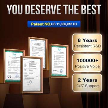 Paneceia Meat Thermometer Digital Wireless, 800FT Long Range Bluetooth Cooking Thermometer, Food Thermometer for Remote Monitoring of Grill, Oven, Smoker, Air Fryer, Rotisserie, iOS & Android App