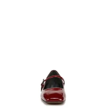 Franco Sarto Tinsley Mary Jane Flats in Gothic Red Patent
