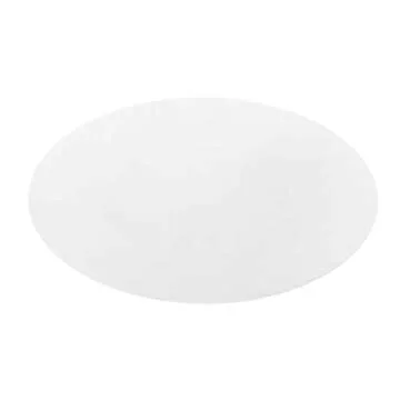 Modway Lippa 60" Oval-Shaped Mid-Century Modern Dining Table with White Wood Top and Gold Base