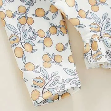 Toddler Baby Girl One-Piece Swimsuit 0 6 9 12 18 24 Months 2T 3T Floral Rash Guard Bathing Suit Ruffled Swimwear White 18-24 Months