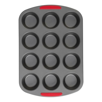 GoodCook MegaGrip 12-Cup Nonstick Muffin Pan with Grip