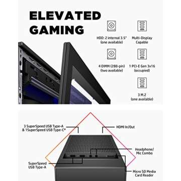 OMEN 30L Gaming Desktop PC, NVIDIA GeForce RTX 3080 Graphics Card, 10th Generation Intel Core i9-10850K Processor, 32 GB RAM, 1 TB SSD and 2 TB Hard Drive, Windows 10 Home (GT13-0092, 2020)