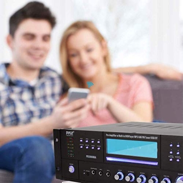 Pyle 4 Channel Bluetooth Amplifier with 3000 Watt Power
