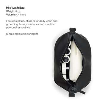 RAINS - Hilo wash bag - Waterproof Wash Bag for Men and Women - Wash Bag for Travel (Green)