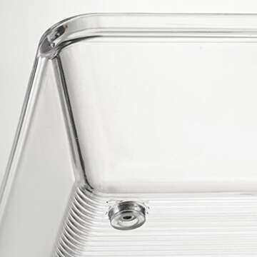 INTERDESIGN 52530 Linus Organizer, 3.2 by 12.8-Inch, Clear