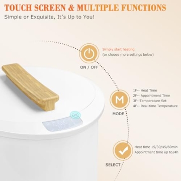 Keenray Towel Warmer Bucket with Adjustable Heating Modes