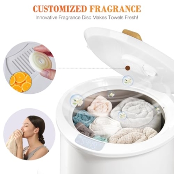 Keenray Towel Warmer Bucket with Adjustable Heating Modes