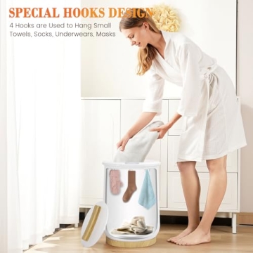 Keenray Towel Warmer Bucket with Adjustable Heating Modes