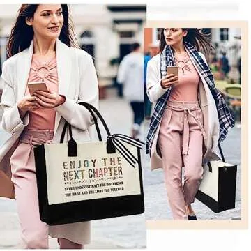 Retirement Gifts - Enjoy the Next Chapter Tote Bag