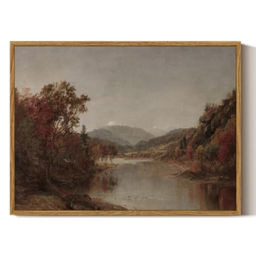 ARPEOTCY Vintage Canvas Wall Art in Tranquil Colors
