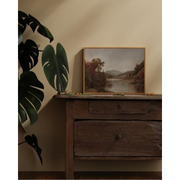 ARPEOTCY Vintage Canvas Wall Art in Tranquil Colors