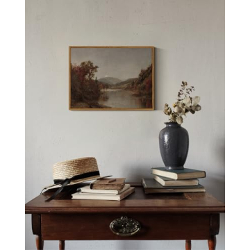 ARPEOTCY Vintage Canvas Wall Art in Tranquil Colors