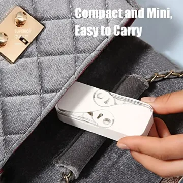 Portable Floss Dispenser for Easy Oral Hygiene On-The-Go