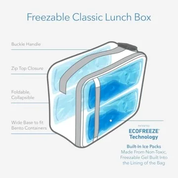PackIt Freezable Lunch Box EcoFreeze Tech Collapsible
