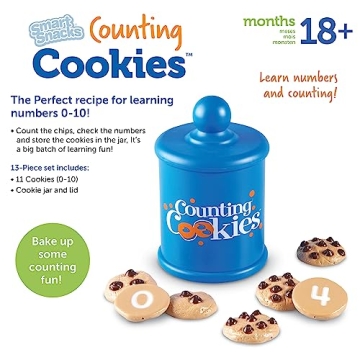 Learning Resources Smart Counting Cookies - Toddler Math Toys