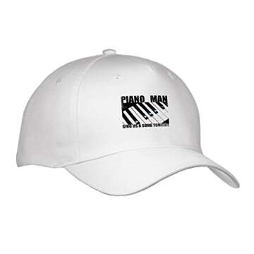Stylish 3dRose Baseball Cap for Music Lovers