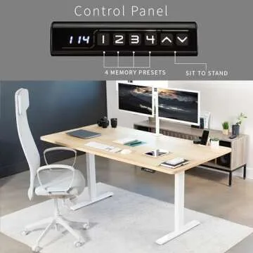 VIVO Electric Standing Desk - Height Adjustable Workstation