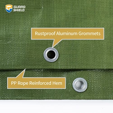 GUARD SHIELD 10mil Heavy Duty Tarp for Outdoor Protection