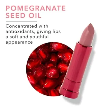Vibrant Vegan Pomegranate Oil Lipstick in Foxglove Color