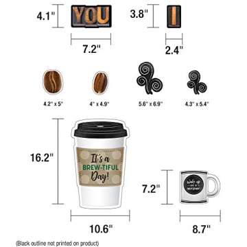 Schoolgirl Style - Industrial Café | You Are Capable of Amazing Things Bulletin Board, Classroom Décor, 44 Pieces