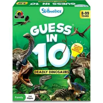 Skillmatics Deadly Dinosaurs Card Game for Kids