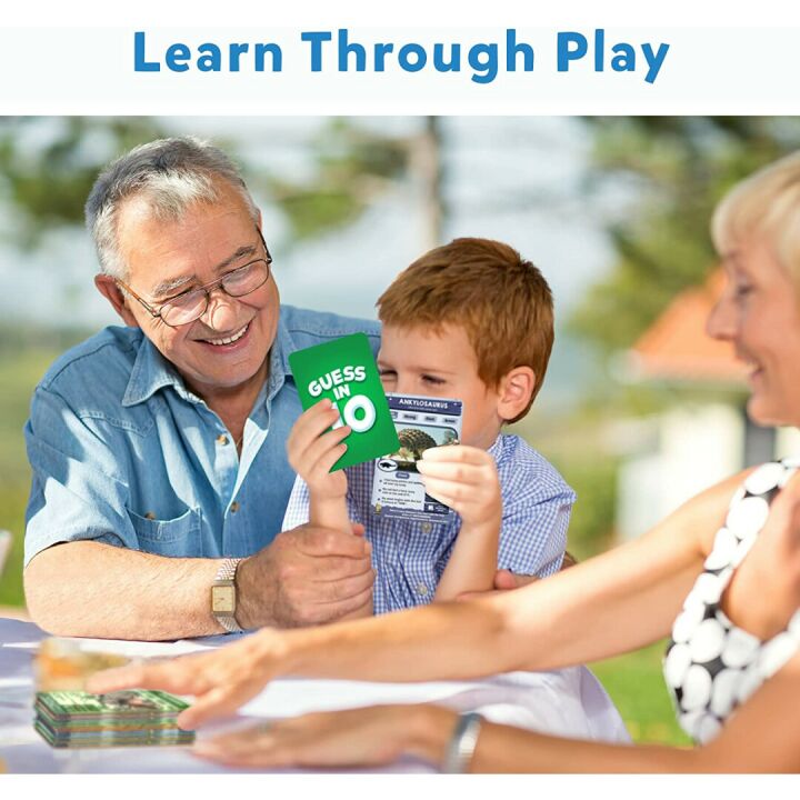 Skillmatics Deadly Dinosaurs Card Game for Kids