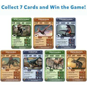 Skillmatics Deadly Dinosaurs Card Game for Kids