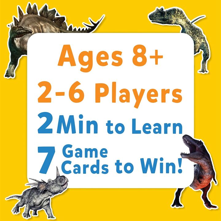 Skillmatics Deadly Dinosaurs Card Game for Kids