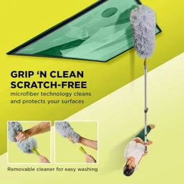 DOCA High Reach Duster Kit with Extension Pole 5-12 Ft