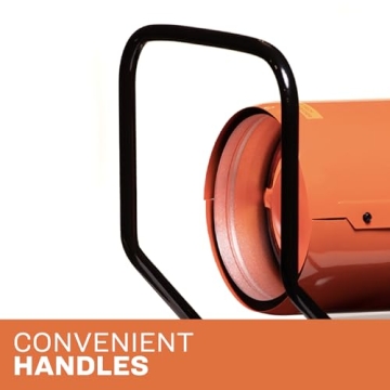 175K BTU Portable Salamander Heater with Thermostat Multi-Fuel