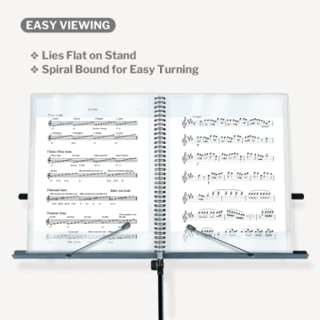 CRANBURY 9x12 Sheet Music Binder for Musicians