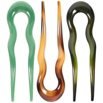 Minkissy Hair Clip Set of 3 French Hair Pins