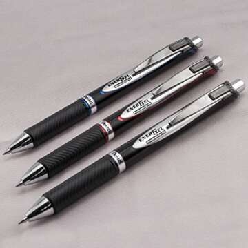 Pentel EnerGel PRO Gel Pen - Fraud-Proof & Quick-Drying