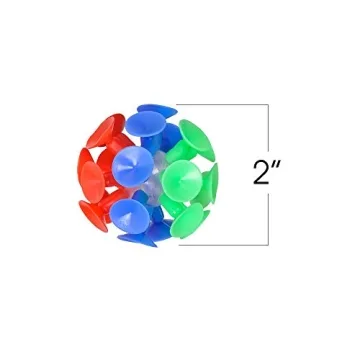 ArtCreativity Suction Ball Toys for Kids Set of 12