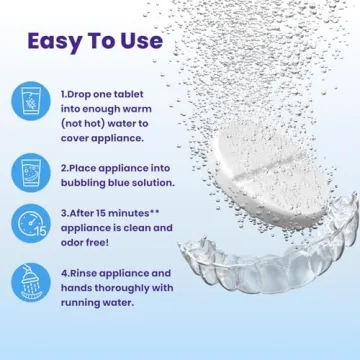 Retainer Brite – 192 FDA Registered Cleaning Tablets