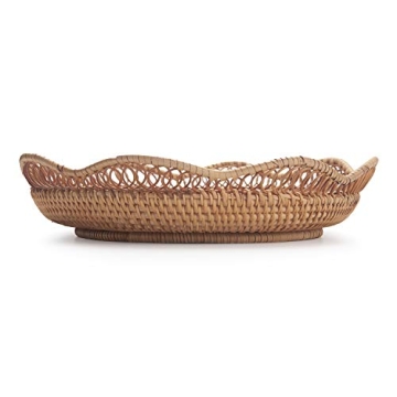 Rattan Fruit Basket for Serving Bread and Fruits