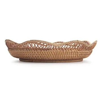 Rattan Fruit Basket for Serving Bread and Fruits