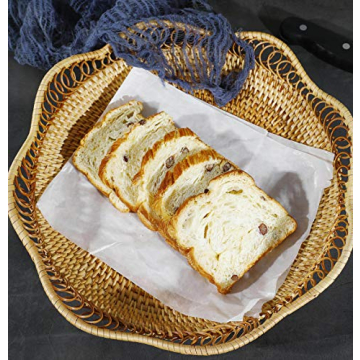 Rattan Fruit Basket for Serving Bread and Fruits