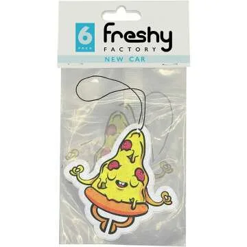 Pizza Slice Car Air Freshener - New Car Scent (6)