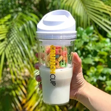 CRUNCHCUP XL Portable Cereal Cup for Convenient Breakfast