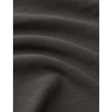 CRZ YOGA Womens Butterluxe Mock Turtleneck Long Sleeves Crop Tops Slim Fit Workout Casual T-Shirt Base Layer Fall Shirts Black X-Large