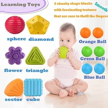 MINGKIDS Educational Shape Sorter for Toddlers