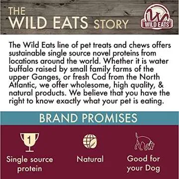 Wild Eats Dog Chews - Healthy, All Natural Chews for Dogs